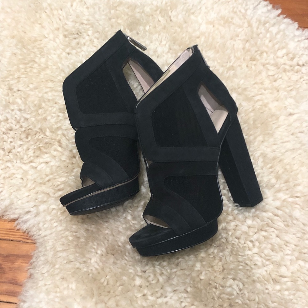 SOLD! Calvin Klein Suede Heels